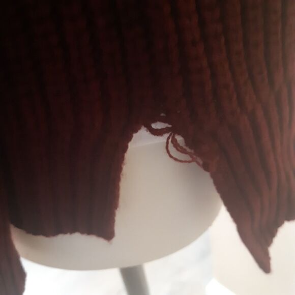 No Boundaries size M (7-9) Burgundy Sweaters - Picture 6 of 12